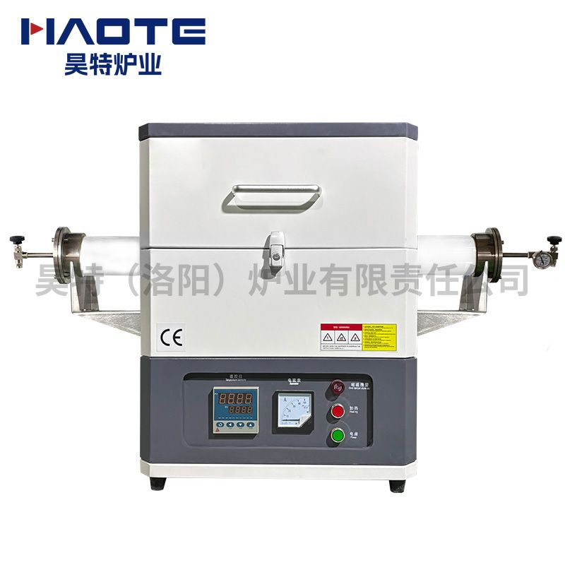 管式爐1200℃管徑100加熱區(qū)300電阻絲加熱新配（pèi）色灰白